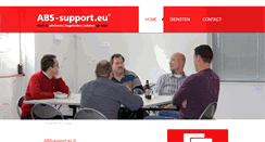 Desktop Screenshot of abs-support.eu